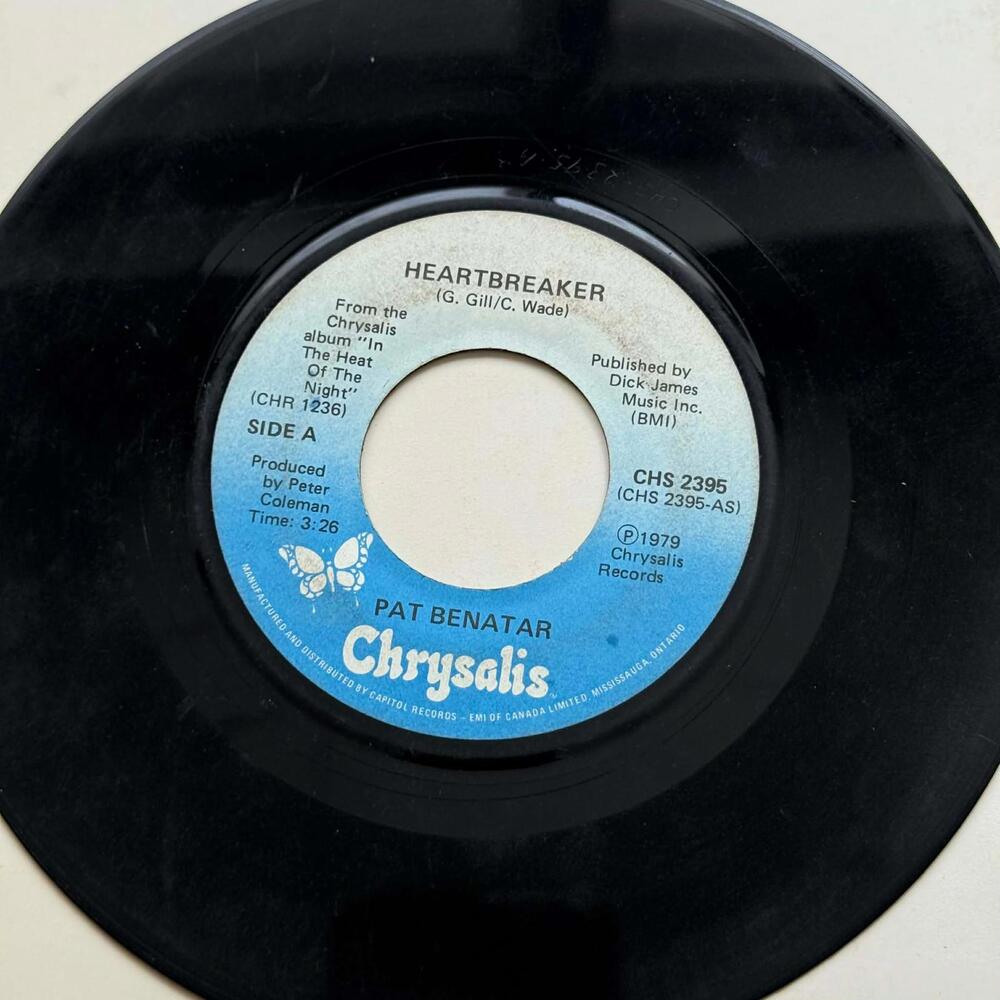 Pat Benatar - My Clone Sleeps Alone/Heartbreaker 45rpm VG+ R23
